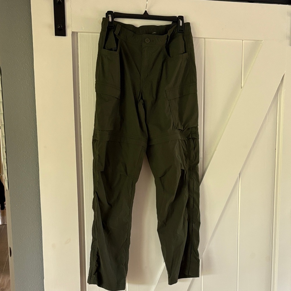 Women’s REI Olive Green convertible Hiking Pants